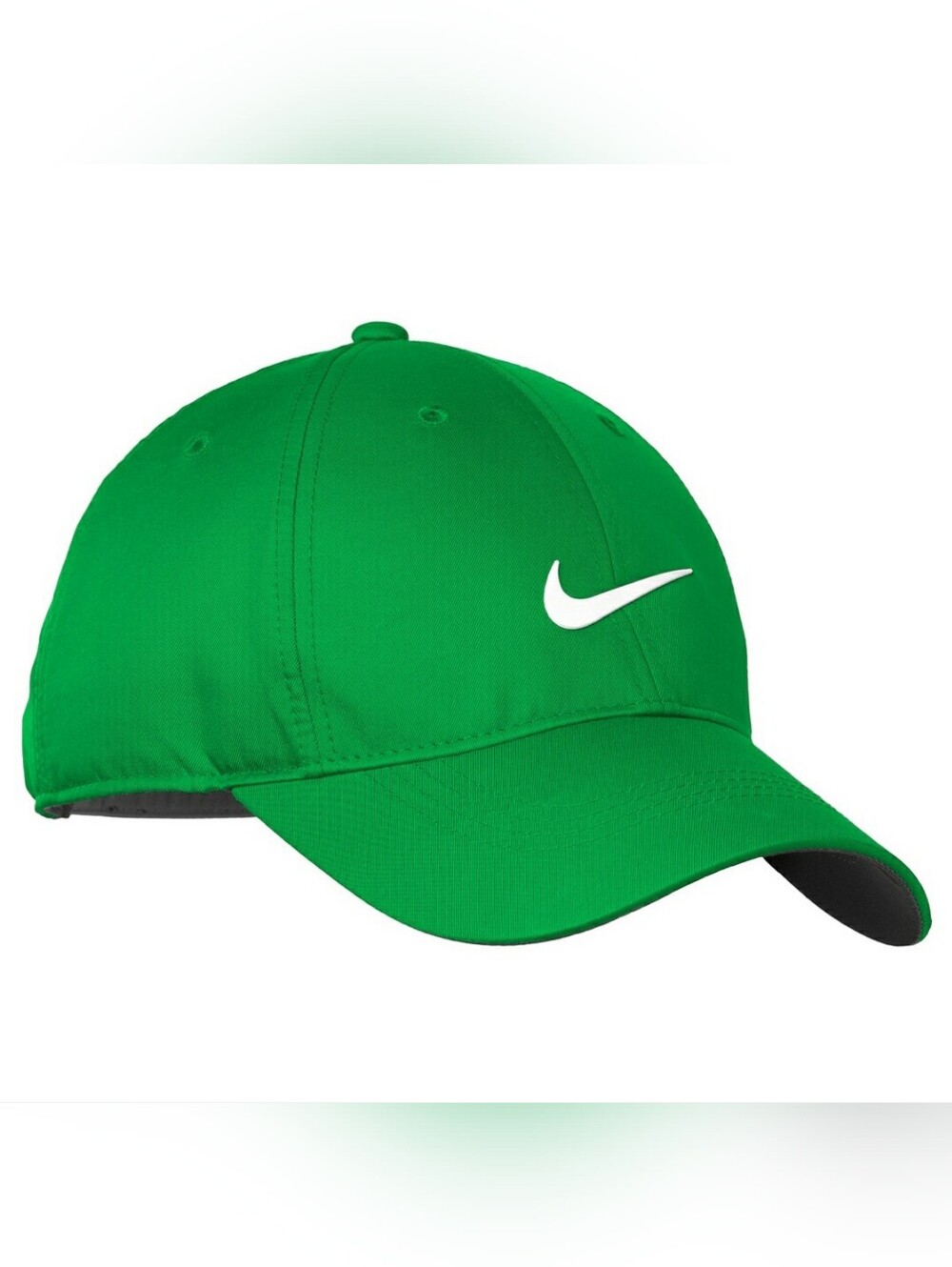Nike Golf Dri-FIT Swoosh Front Cap,Lucky Green/White